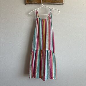 Roxy Multicolor Striped Kids Dress